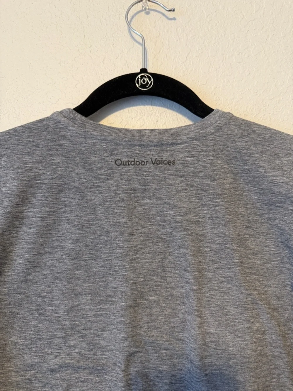 Outdoor Voices Gray Short Sleeve Crew Tee - Picture 6 of 6